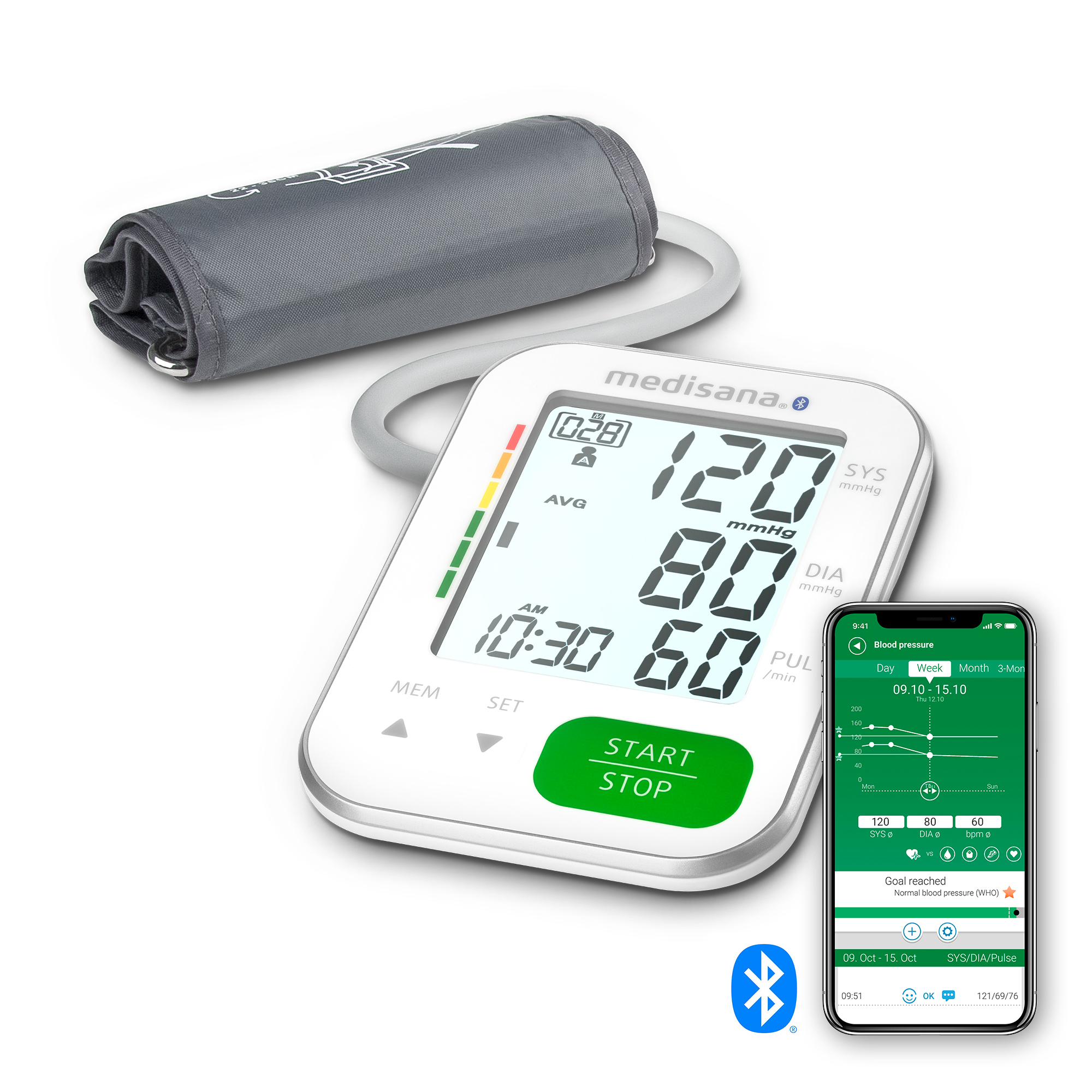 BU 570 connect | Oberarm-Blutdruckmessgerät