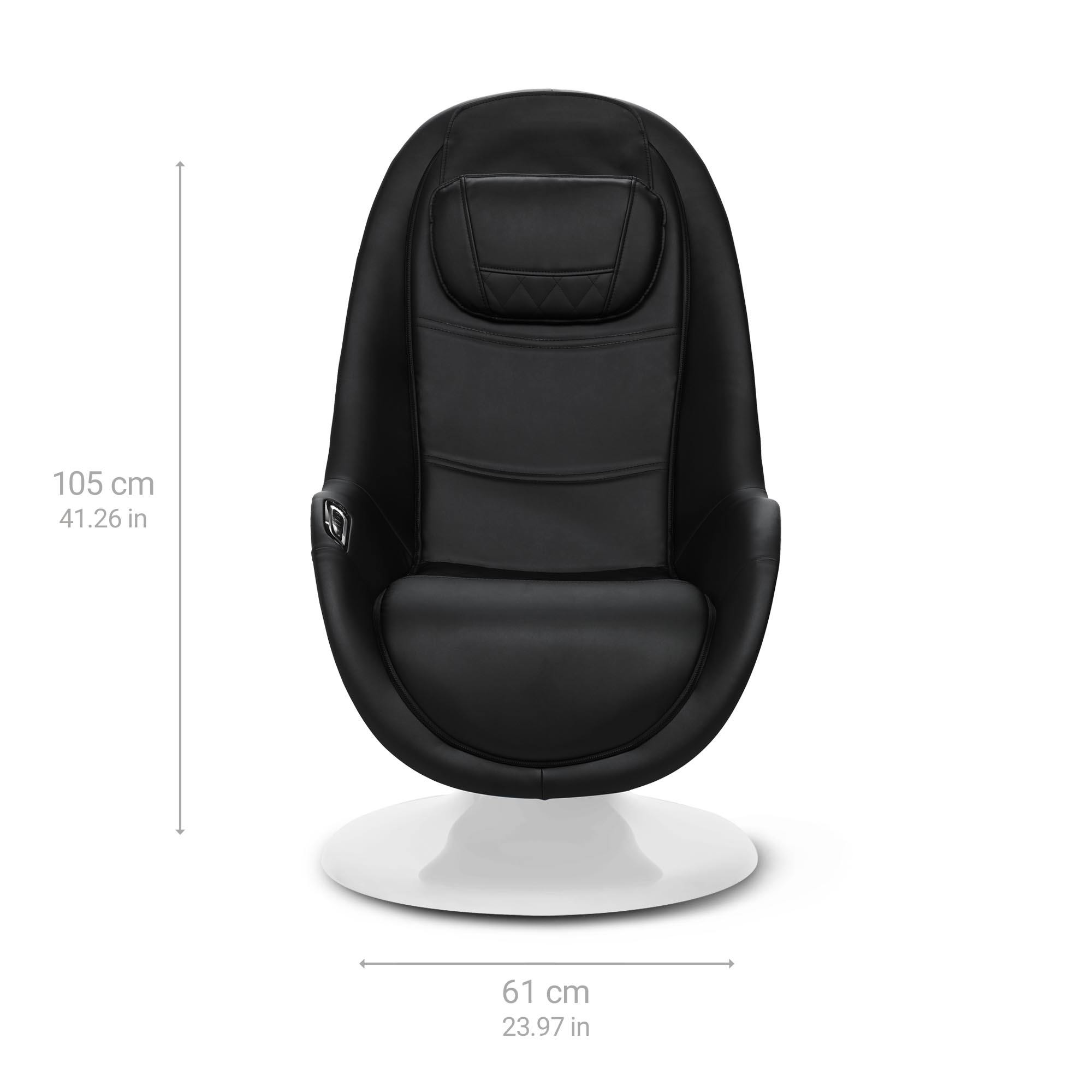 RS 660 | Lounge Sessel mit Massagefunktion und Hocker