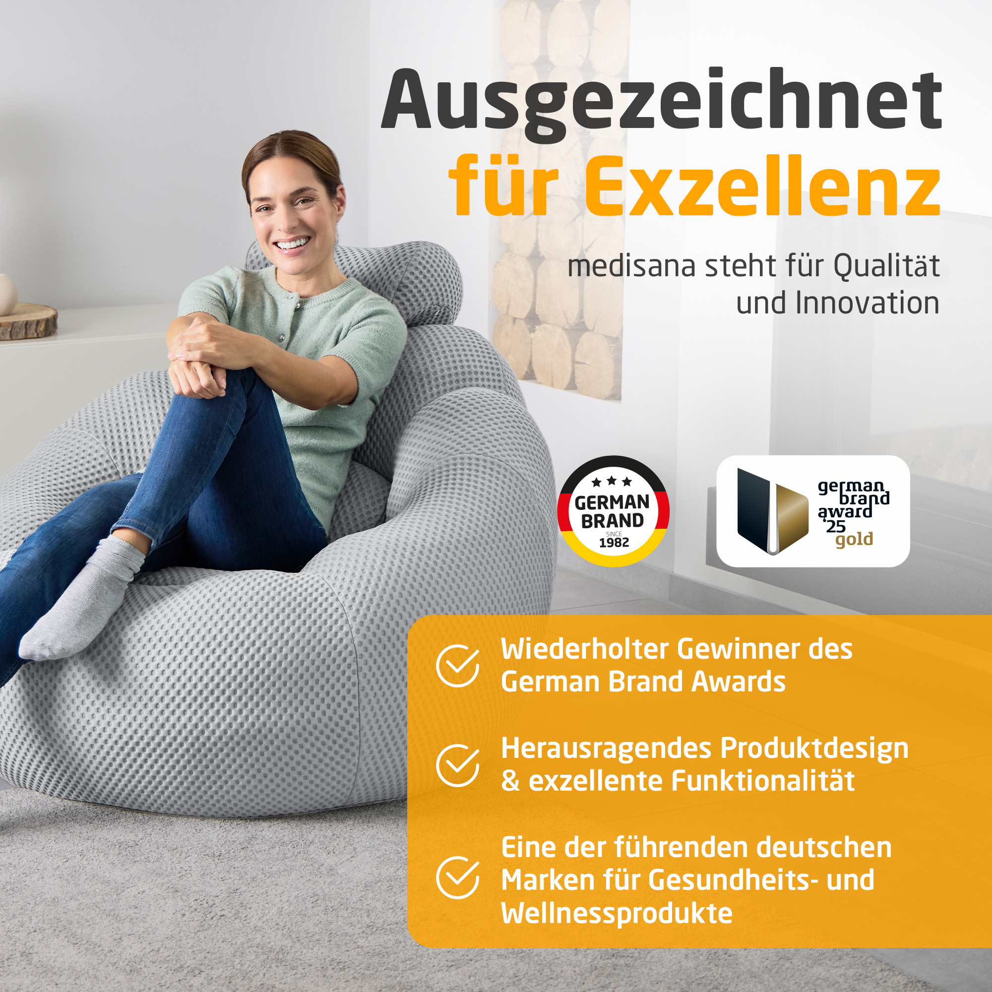 RS 100 | Bubble Sofa - hellgrau