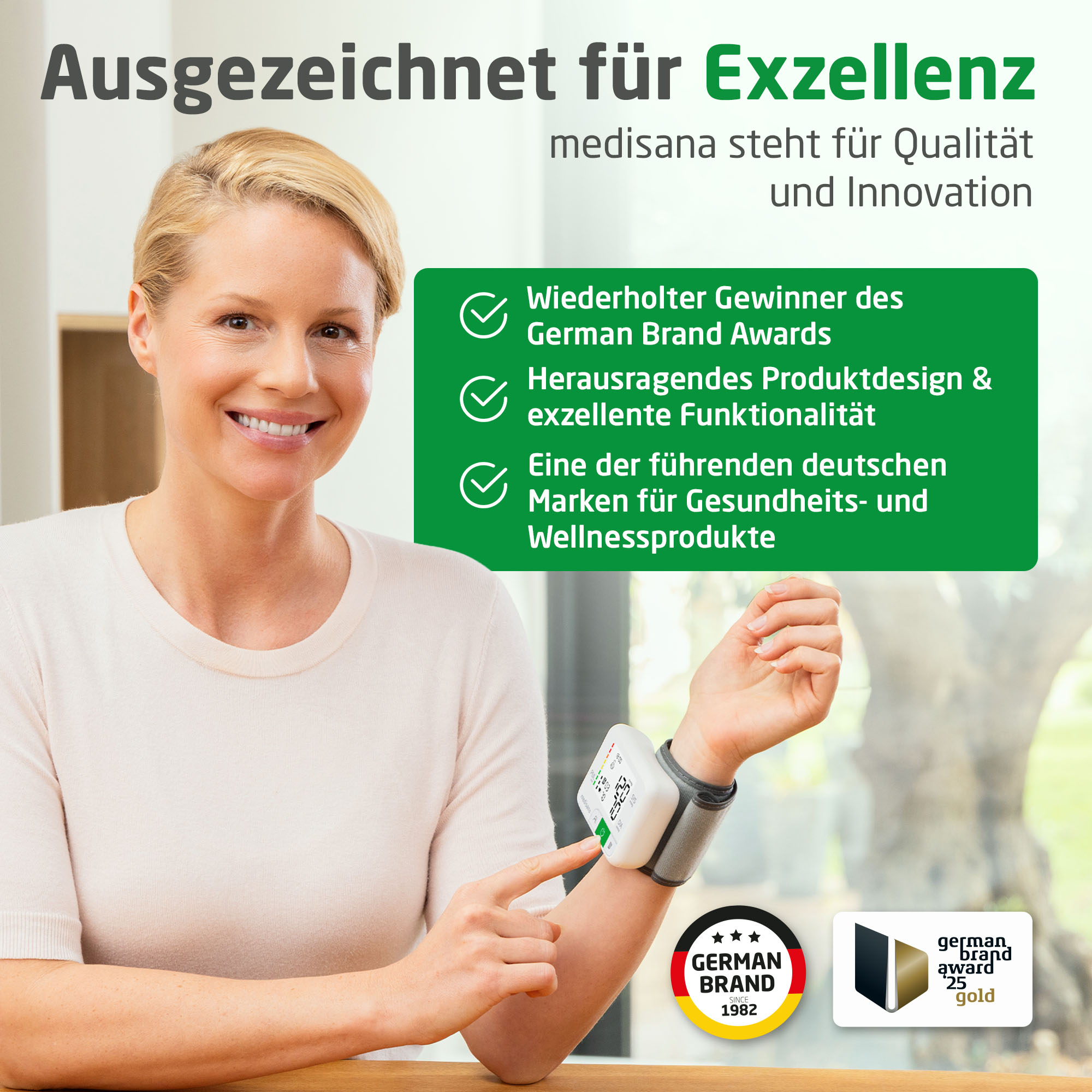 BW 355 | Handgelenk-Blutdruckmessgerät