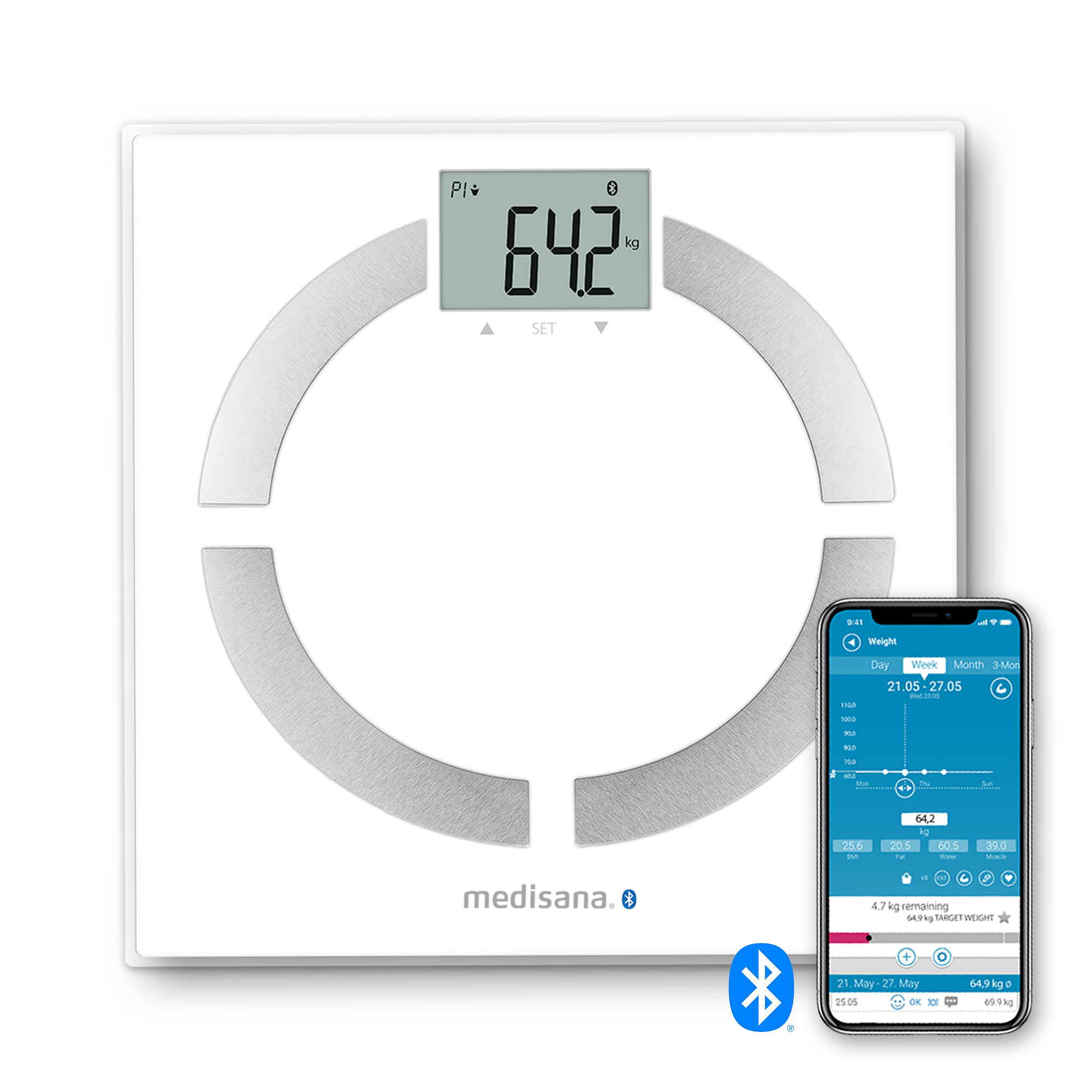 BS 444 connect |  Körperanalysewaage